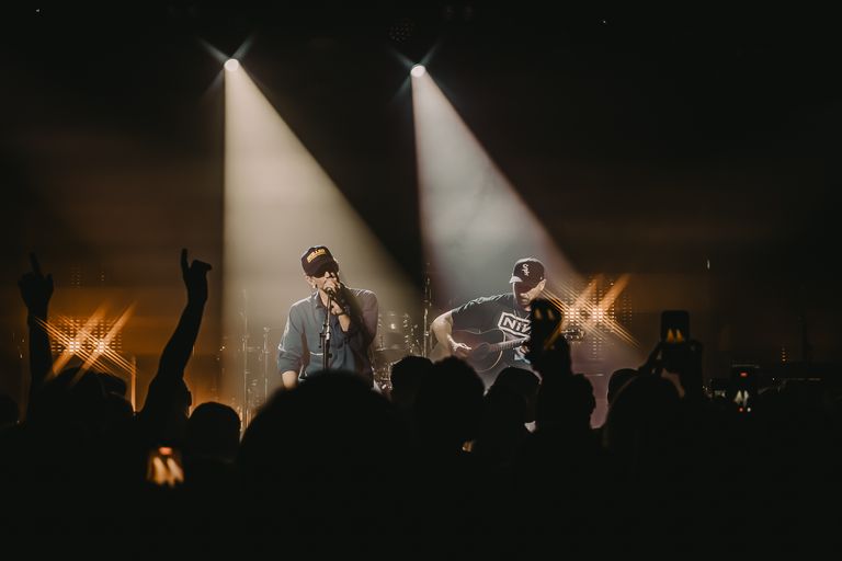 The Rubens performing live at The Gov in Adelaide
